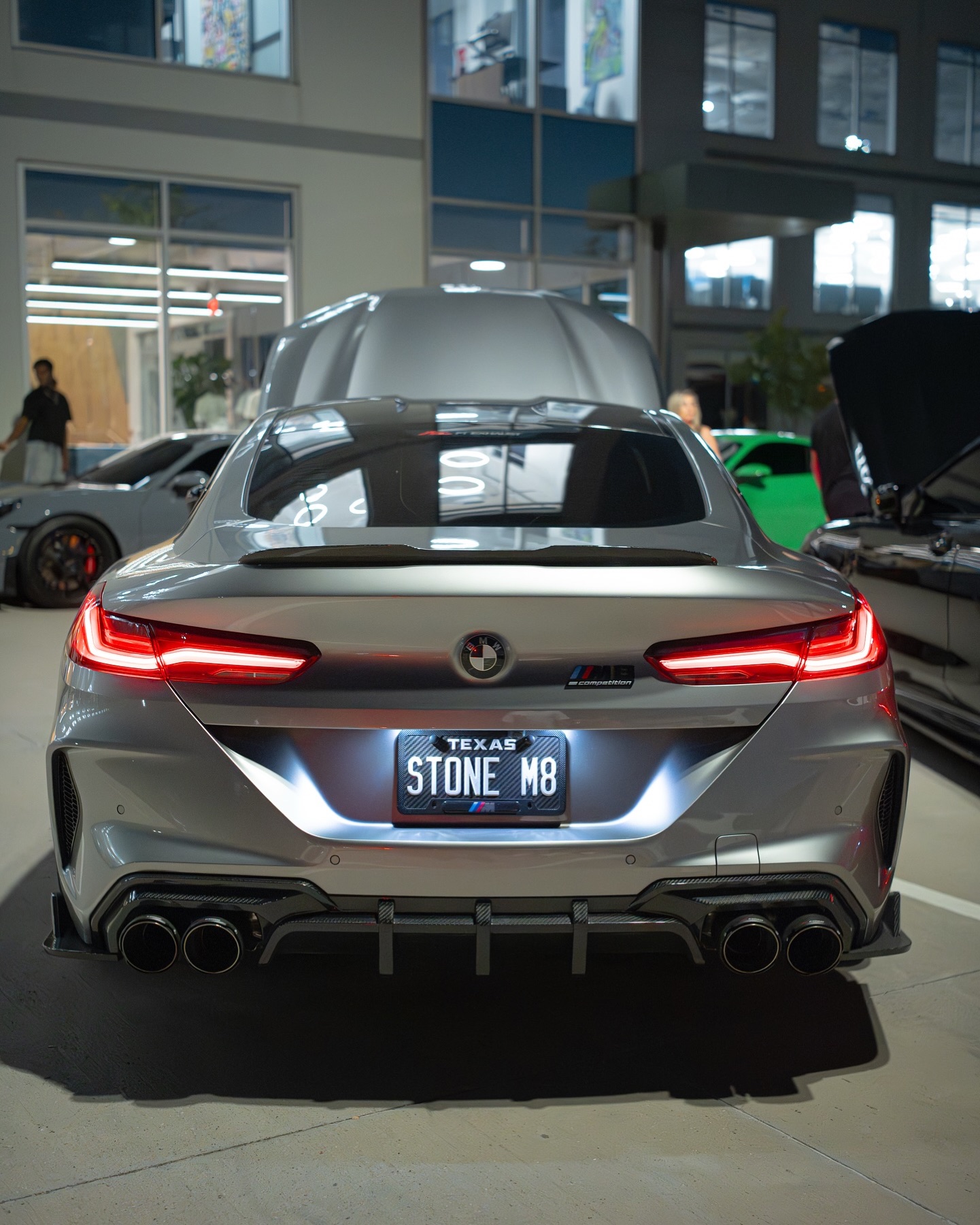Rear diffuser and FI exhaust tips